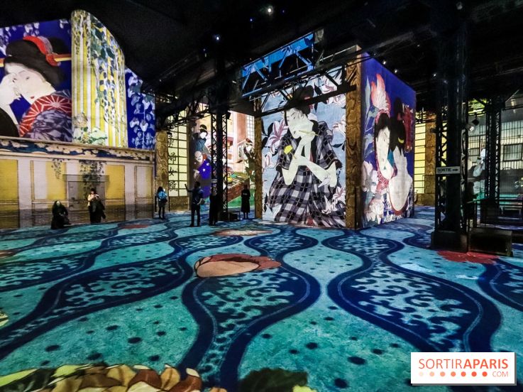 Japon rêvé, l'exposition immersive à l'Atelier des Lumières, les photos