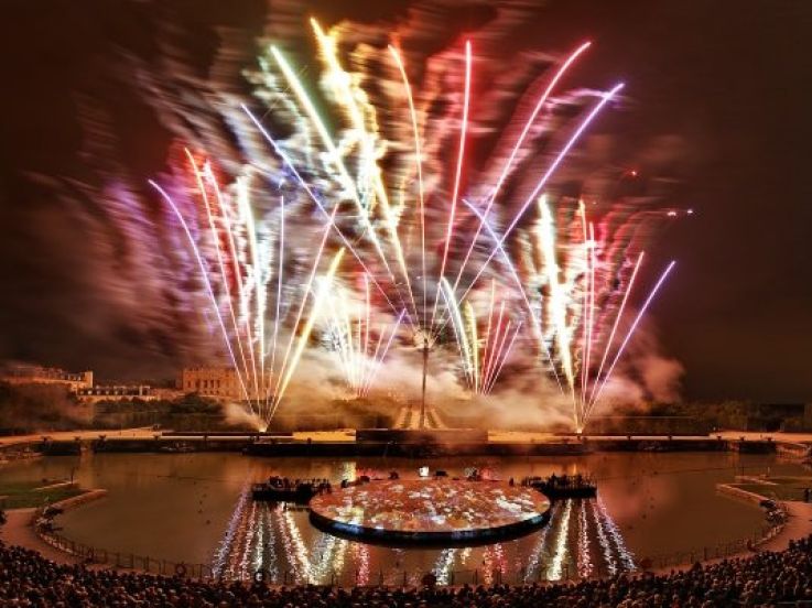 Cyrano Bergerac, les Empires du Soleil, Spectacle pyrotechnique, Château de Versailles