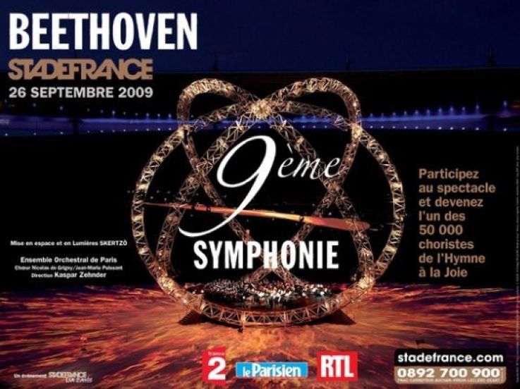 Spectacles, Paris, Stade de France, 9ème Symphonie, Beethoven