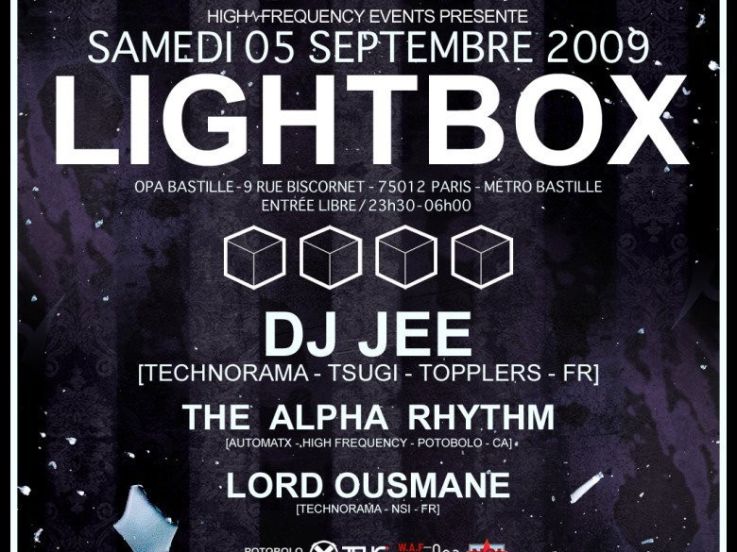 Light Box, Soirée, OPA, Paris, Clubbing 