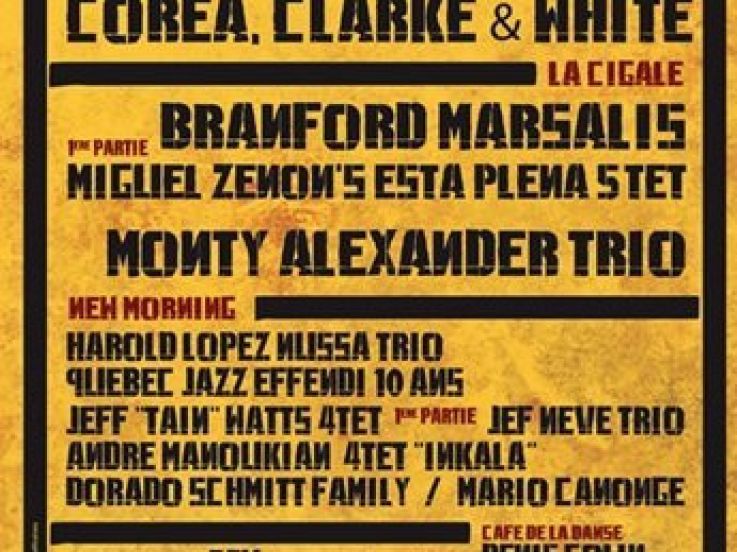 Carefusion Jazz festival, musique, concert, Sylvain Luc, André Manoukian Quartet, New Morning, Maroquinerie