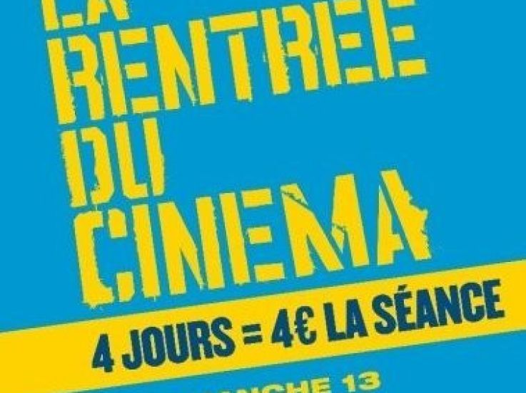 cinéma, france, tickets, billets, 3, 50 euros, films, BNP PARIBAS, rentrée du cinéma