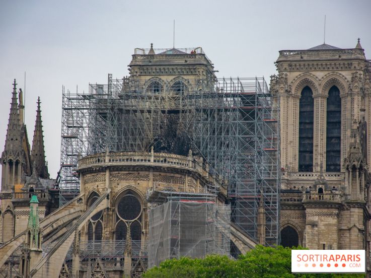 Notre Dame de Paris, les photos des dégâts
