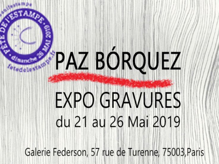 Exposition de gravures Paz Borquez