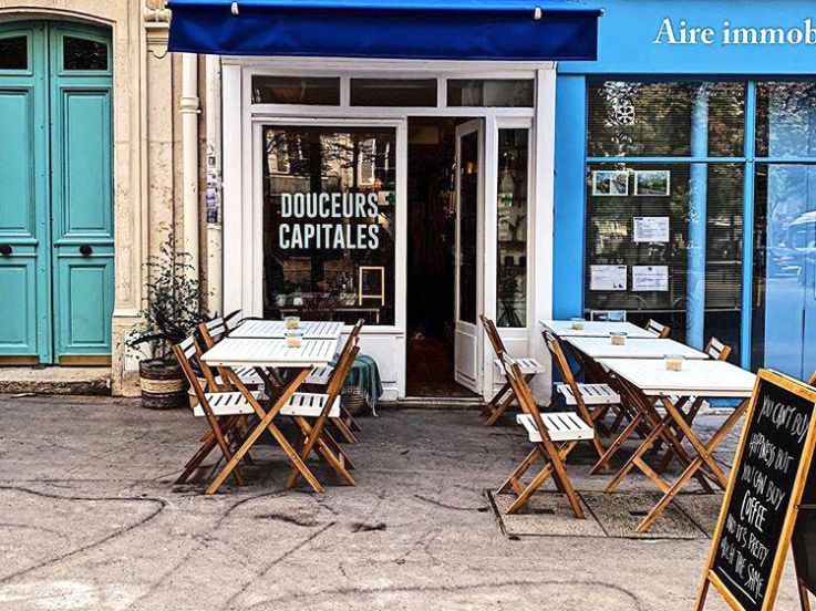 Douceurs capitales, le nouveau coffee shop végétarien du Square Gardette