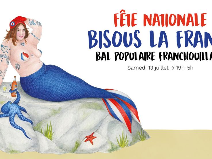 Bal du 14 juillet 2019 : Bisous la France au Hasard Ludique