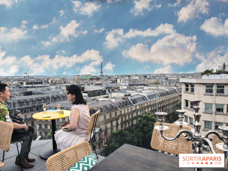 Créatures : le restaurant éphémère sur la terrasse des Galeries Lafayette, les photos