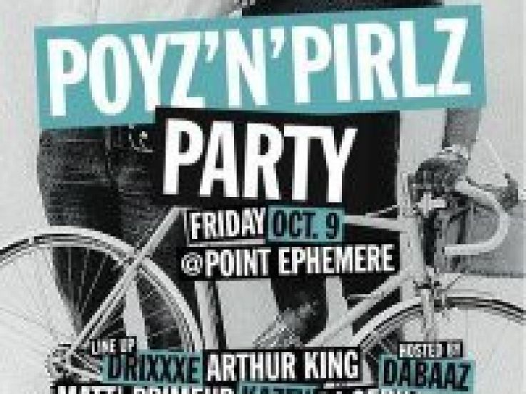 Poyz'n'Pirlz, Dabaaz, Arthur King, Drixxxe, Gero, Kazey, Matt' Primeur, Point Ephémère, Paris, Soirée