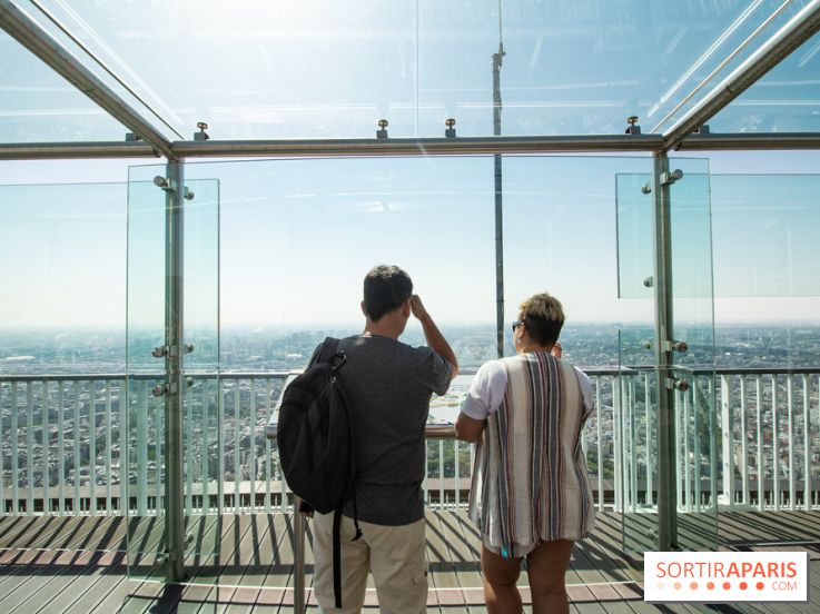 Les animations spider-man de la Tour Montparnasse