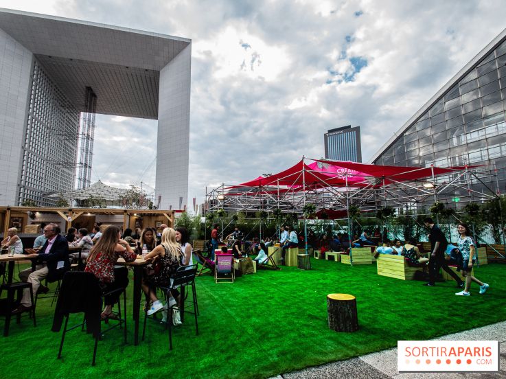 Garden Parvis à La Défense, les photos