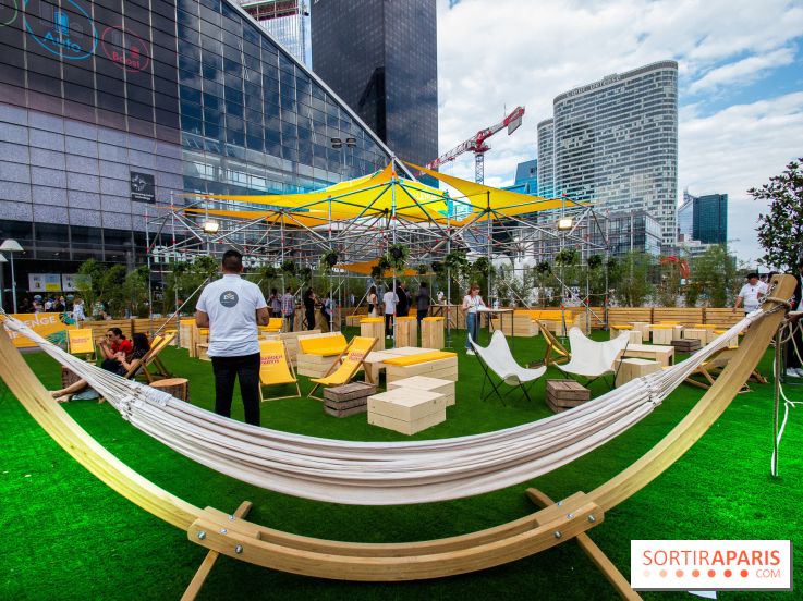 Garden Parvis à La Défense, les photos