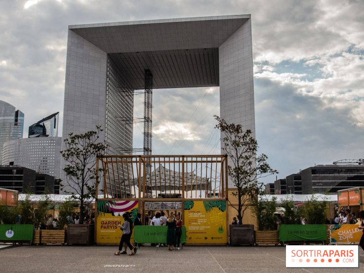 Garden Parvis à La Défense, les photos