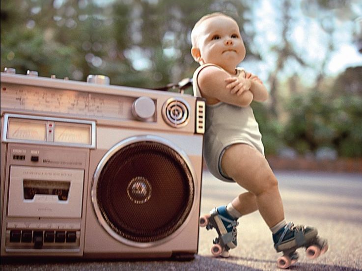 Bébés évian, Evian, Bébés roller, Bébés nageurs, Michael Gracey, Rapper's Delight, Sugarhill Gang, Dan The Automator