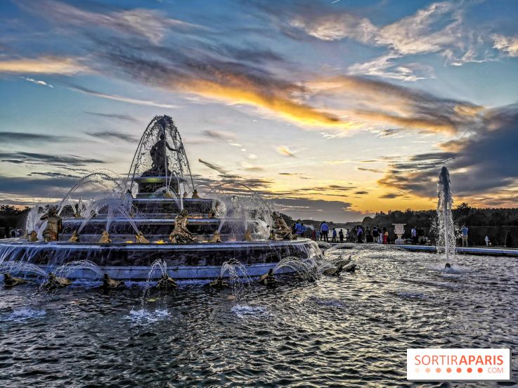 Les Grandes Eaux Nocturnes du Château de Versailles, fontaine