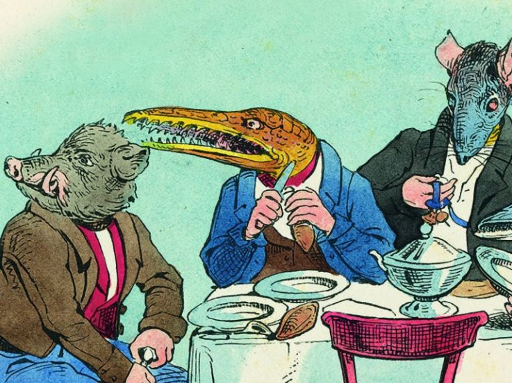 Exposition Balzac et Grandville dans la maison de Blazac, "Une fantaisie mordante"