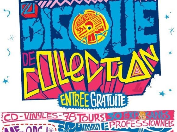 Marché disque collection, Vinyle, Musique, Paris, Parc Georges Brassens