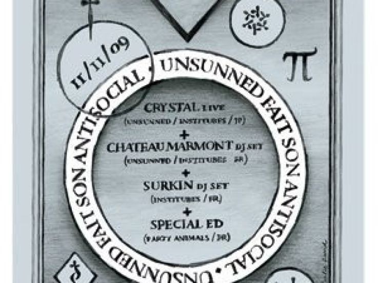 Unsunned, Antisocial, Social Club, Soirée, Paris