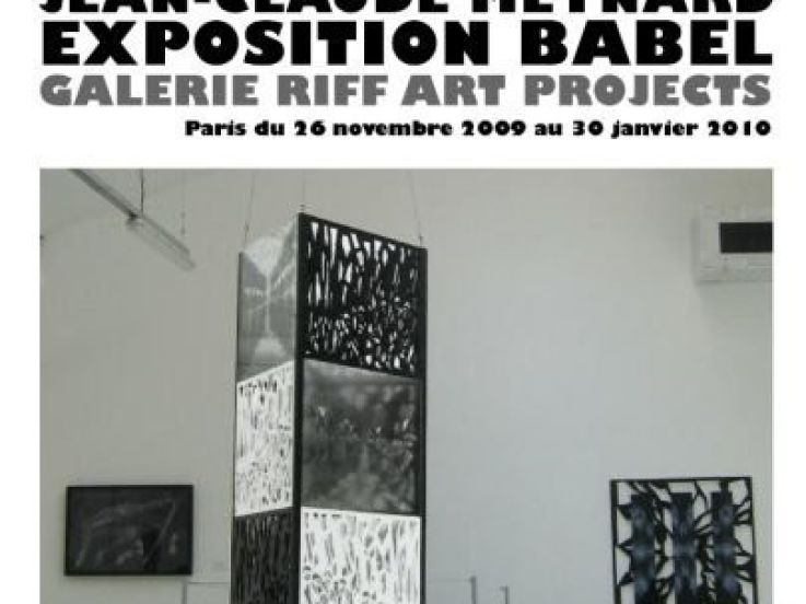 Jean-Claude Meynard, Babel, Exposition, Galerie, Riff Art Projects, Paris