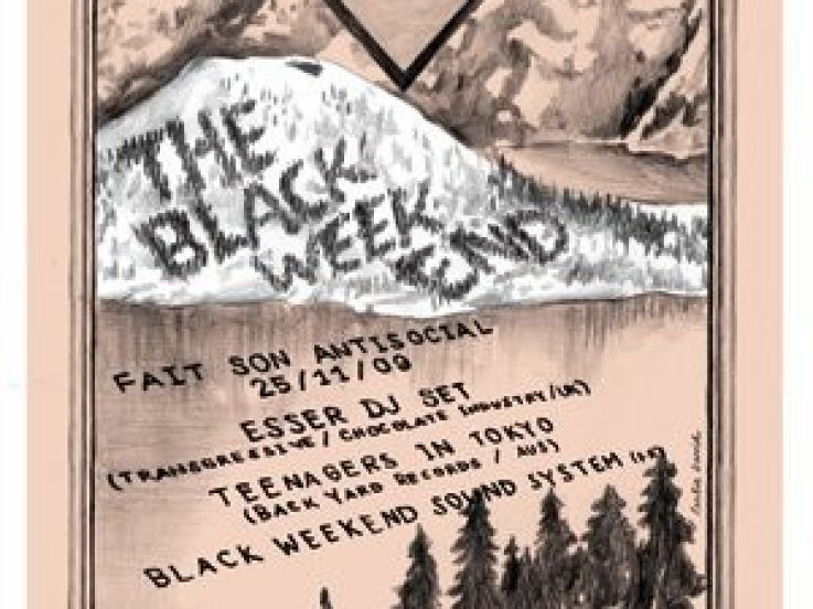 Black Weekend, Antisocial, Social Club, Soirée, Paris