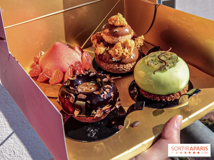 Pâtisseries de Pascal Hainigue à emporter du burgundy Paris