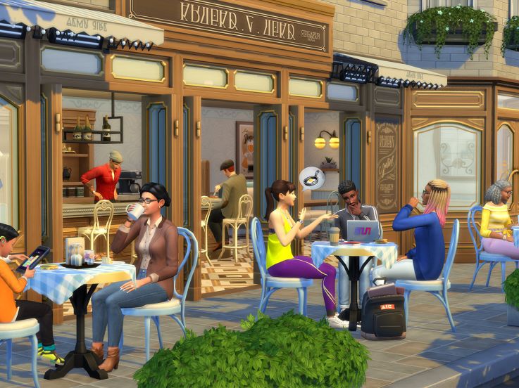 Sims 4 Bistrot charmant