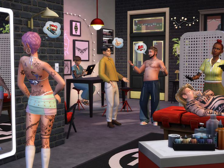 Les Sims 4 business et loisirs