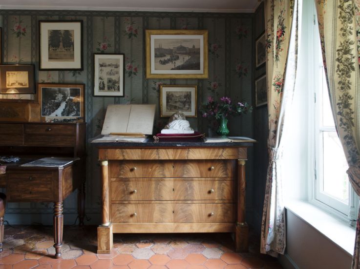 Maison des Jardies chambre Léon Gambetta