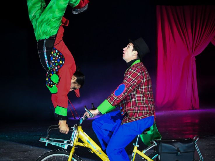 Magic Circus on Ice, le spectacle glacé de la patinoire Aren'Ice