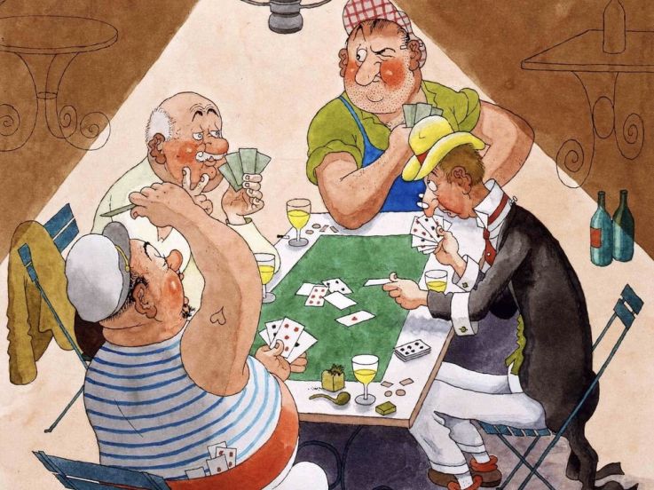 Albert Dubout dessine les Français, l'exposition loufoque au Musée de la Carte à Jouer