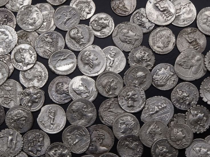 Un trésor de 651 pièces en argent datant du Ier siècle avant J.C. découvert en Turquie