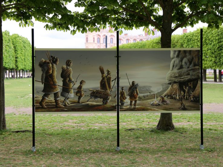 La préhistoire en bande dessinée, l'expo gratuite au Domaine national de Saint-Germain-en-Laye