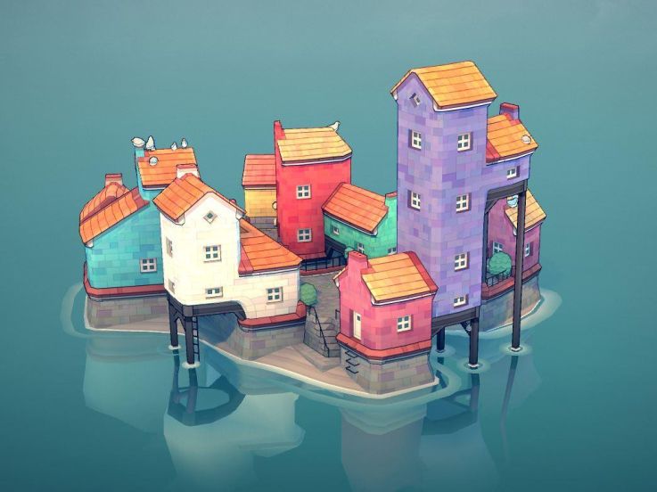 Townscaper, le jeu en toute détente disponible gratuitement depuis votre navigateur