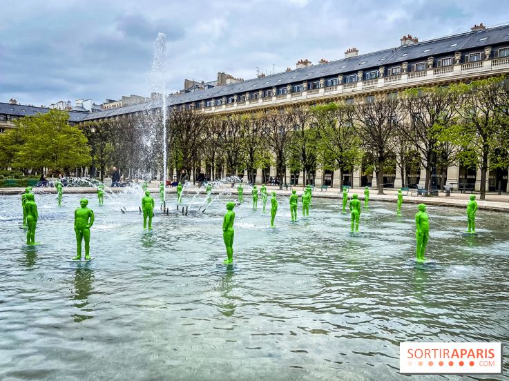 Les hommes de Bessines de Fabrice Hyber, l'exposition en plein air à voir au Palais Royal