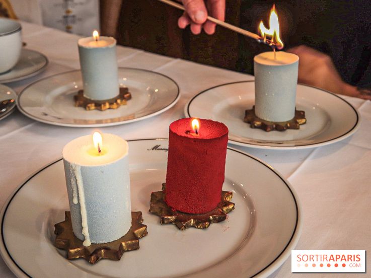 Les bûches bougie de Noël 2019 de Mariage Frères