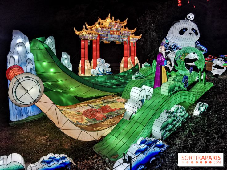 Thoiry Lumières Sauvages 2019 - photos 