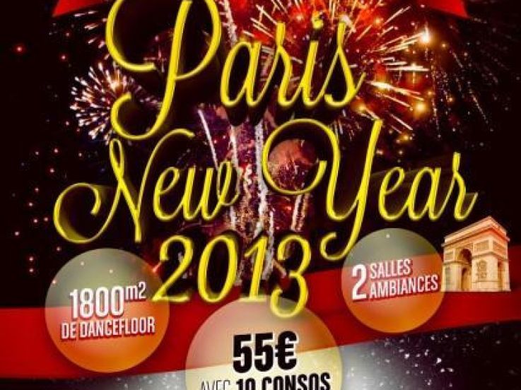PARIS NEW YEARS EVE 2013
