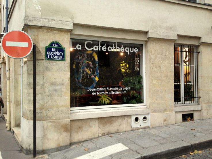 Le temple du café à Paris, la Caféothèque 