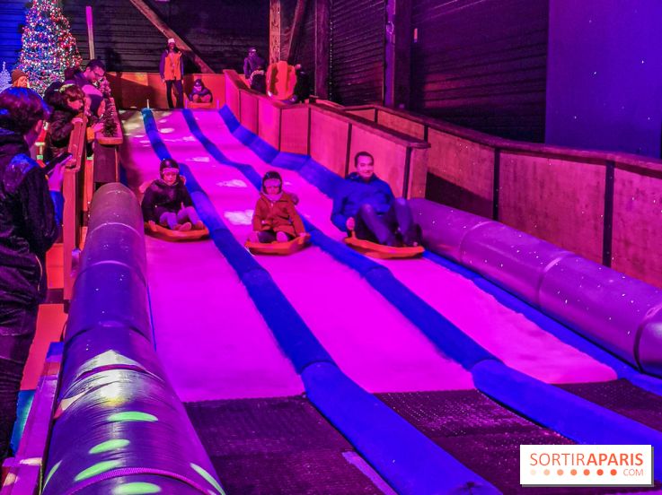 Noel au Parc Astérix 2019, luge