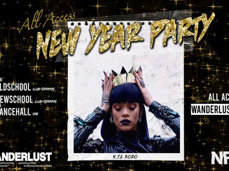 ALL ACCESS HIP-HOP PARTY 2020 (6 Dj's / 3 Clubs / 2 Terrasses / 4000 personnes) NF-34 + Wanderlust