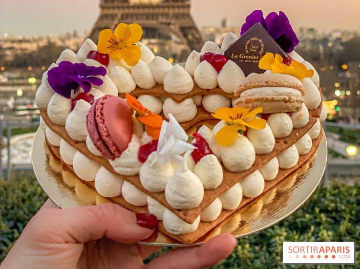 La pâtisserie de Saint Valentin des artisans du Grenier à Pain