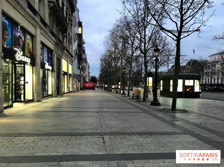 Coronavirus, Paris désert 