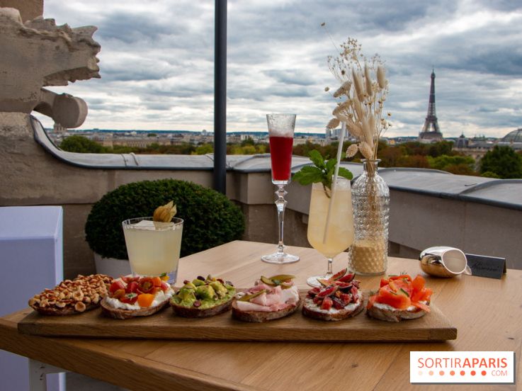 Le Rooftop secret de l'Hôtel de Crillon - Cocktail Tartine
