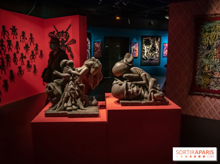 Dans la tête de Stéphane Blanquet, l'exposition à la Halle Saint-Pierre : nos photos