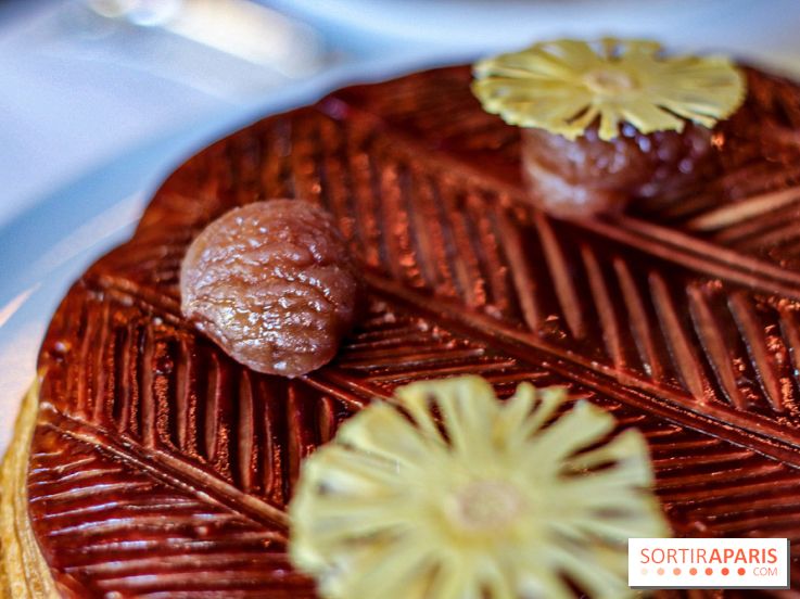 La Bûche de Noël 2020 et Galette des rois 2021 de Guy Martin au Grand Véfour