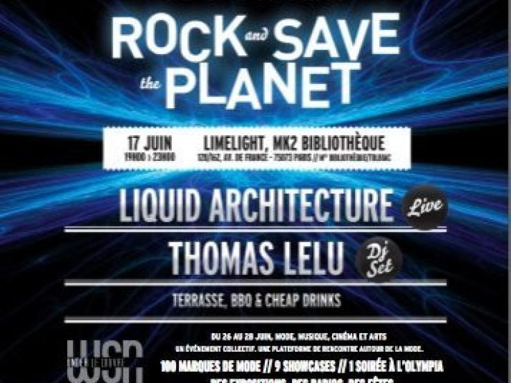 Rock & Save the Planet, A Nous Party, Paris, Limeline, Under le Louvre