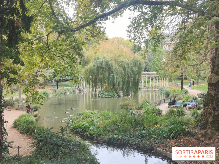 Visuels Parc Monceau à Paris 8e arrondissement  - automne