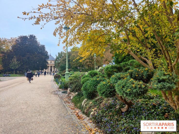 Visuels Parc Monceau à Paris 8e arrondissement  - automne