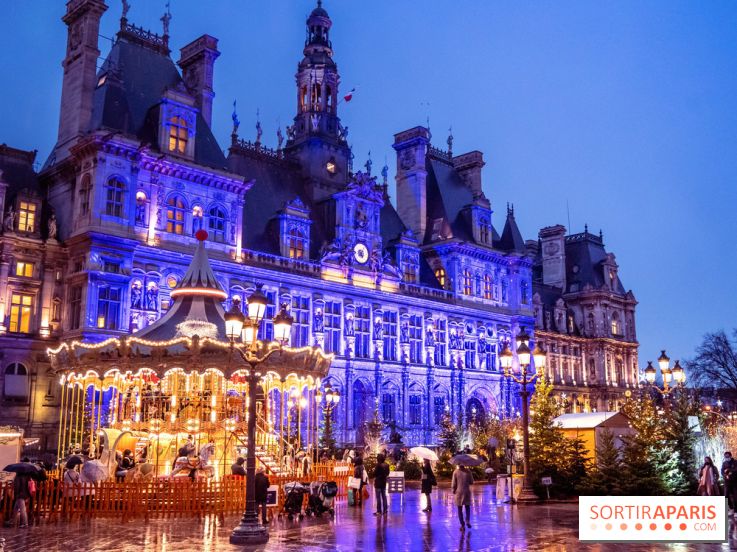 Photos : Village et illuminations de Noël de l'Hôtel de Ville 2020