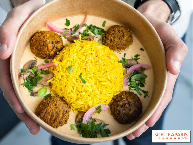 Photos : Flower Food, cantine végétarienne et vegan