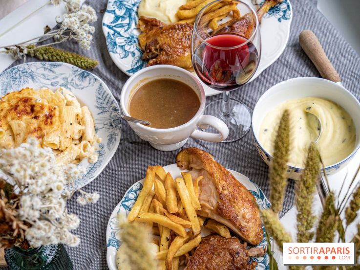 Menu volaille et truffe du Coq Rico, les photos